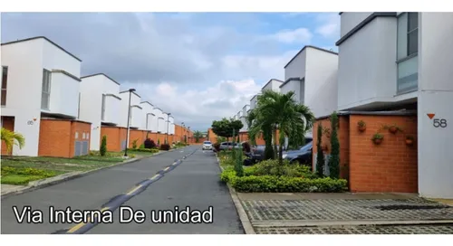 Venta Casa En Condominio De 92.66 En Cinco Soles, Jamundí 8991.
