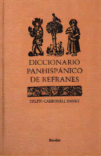 Diccionario Panhispãâ¡nico De Refranes, De Carbonell Basset, Delfin., Vol. 1. Editorial Herder Editorial, Tapa Dura En Español