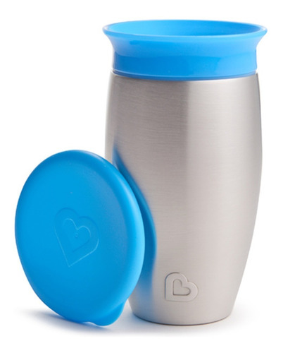 Imagem 2 de 6 de Copo 360 Munchkin Térmico Inox Miracle Cup +12m Envio 24h