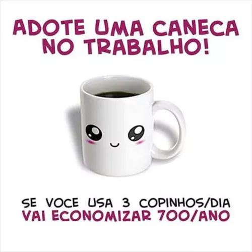 Caneca Personalizada Meme Flork Divertida - Meu Amor por Você é Igual Ao  SEu