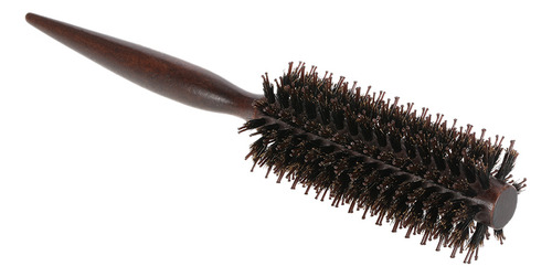 Cepillo De Pelo De Cerdas Redondas Con Mango De Madera, Herr