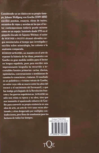 Goethe- Rudiger Safranski