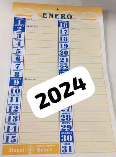 Calendario 2022 Planificador Oficio Palermo