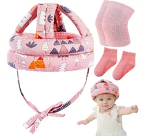 Comprar Cascos Para Bebes Antigolpes Seguridad Bebes + Rodilleras