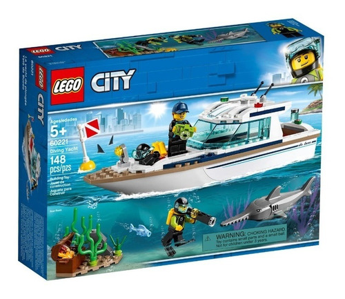 Lego City 60221 Yate De Buceo Barco Jugueterialeon