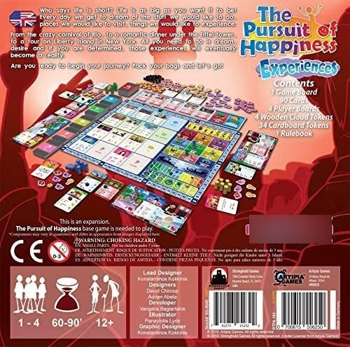 Juego De Mesa La Búsqueda De Experiencias De Felicidad
