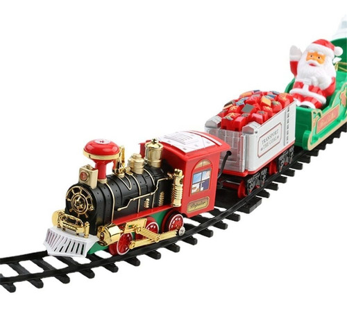 Modelo De Tren Decoración Navidad Tren Eléctrico Para Niños