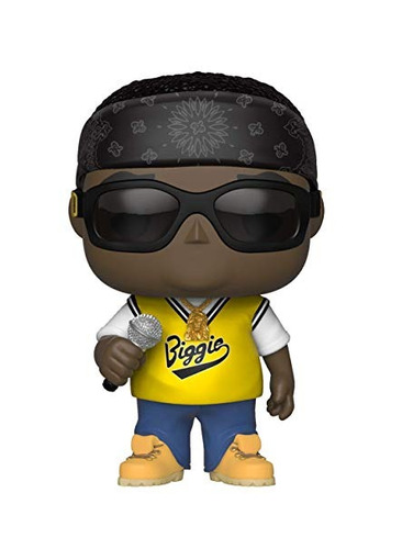 Rocas Funko Pop: Música - B.i.g. Notorious En Jersey Figura 