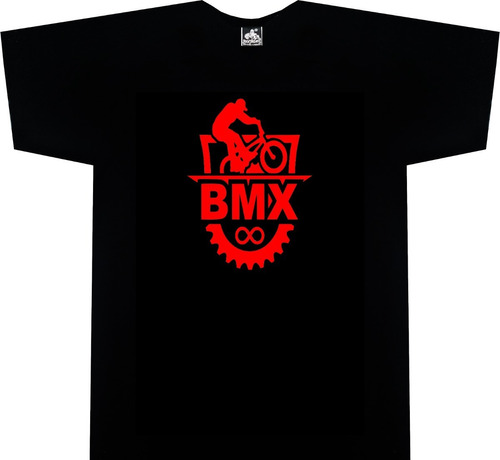 Camiseta Bmx Cicla Bici Rock Metal Tv Tienda Urbanoz