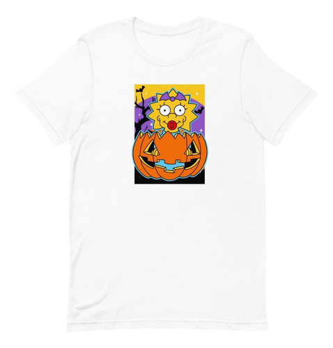 Playera Halloween. Dia De Muertos. Magie Simpson Calabaza