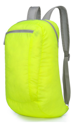 Bandolera De Viaje Impermeable Deportiva Verde Fluorescente