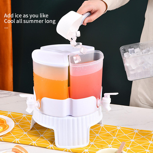 Dispensador De Bebidas Giratorio, Contenedor De Jugo De ,