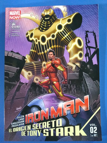 Comic Iron Man El Origen Secreto De Tony Stark Parte 2 Ovni