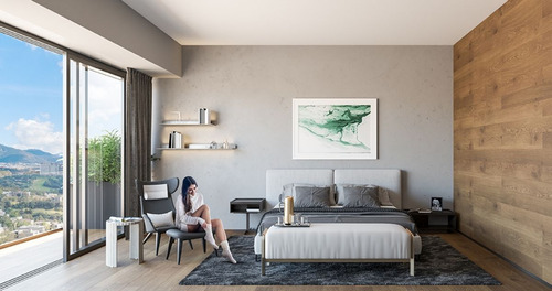 Departamento En Venta En Residencial Altezza Bosques Con Terraza (m2d2358)
