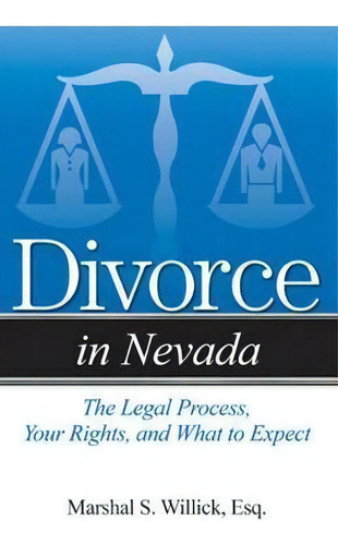 Divorce In Nevada, De Marshal S Willick. Editorial Addicus Books, Tapa Blanda En Inglés
