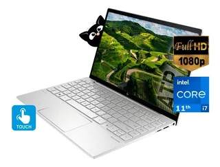 Hp 13 Notebook ( 8gb + 512 Ssd ) Core I7 Fhd Touch Win Cuota