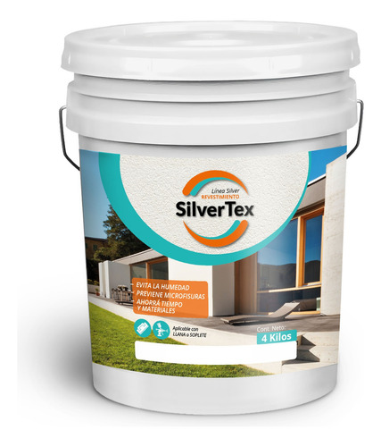 Base Plastica Para Revestimiento Texturado A Llana X4 Lt Negro