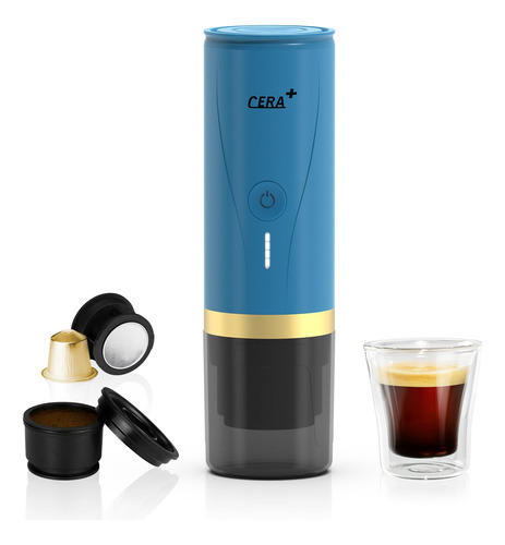 Cera Máquina Café Espresso Portátil Autocalentable Presión