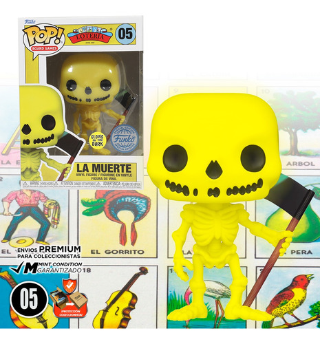 Funko Pop La Muerte 05 Glow Loteria Mexicana Figura Original