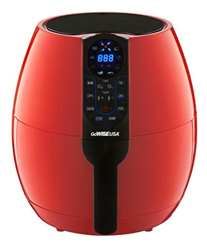Freidora De Aire Programable Gowise Usa De 3.7 Cuartos Con 8