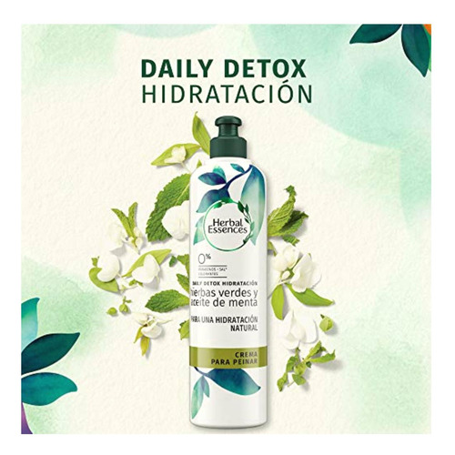 Herbal Essences Crema Para Peinar, Hierbas Verdes Y Aceite