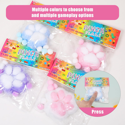 Squishies Antiestrés: Cat Paw Juguetes Squishy,juguete Antiestres Gato Garra Squishy Original Blando Taba
