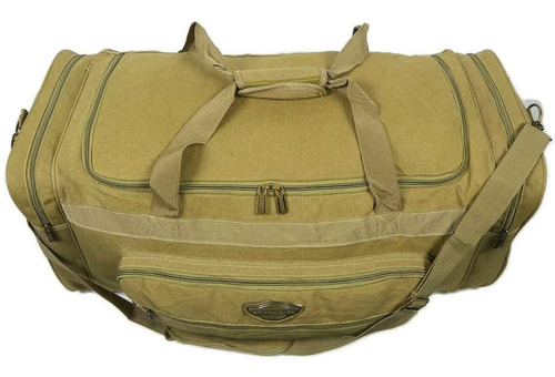 Imagem 6 de 6 de Bolsa De Viagem Grande Em Lona 75 Litros Denlex