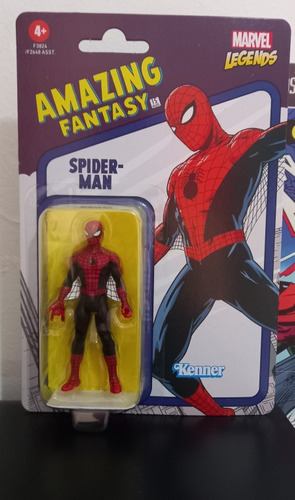 Spider-man - Amazing Fantasy 15 - Marvel Legends Kenner 