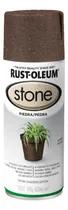 Comprar Spray Pintura Stone Acabado Piedra Marrón Textura Rust Oleum