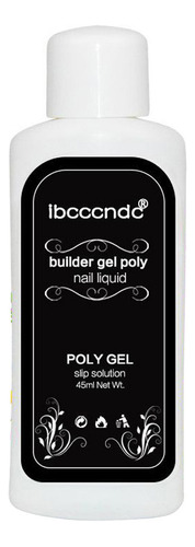 O Poly Polish Gel Slip Solution Liquid Acrylic Extended 4082