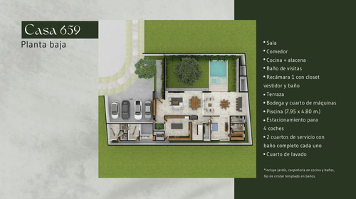 Casa En Venta En Merida, Privada El Origen, Mod 659 Con Alberca