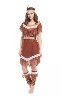 Disfraces De Halloween Para Mulheres, Princesa India Pocahon