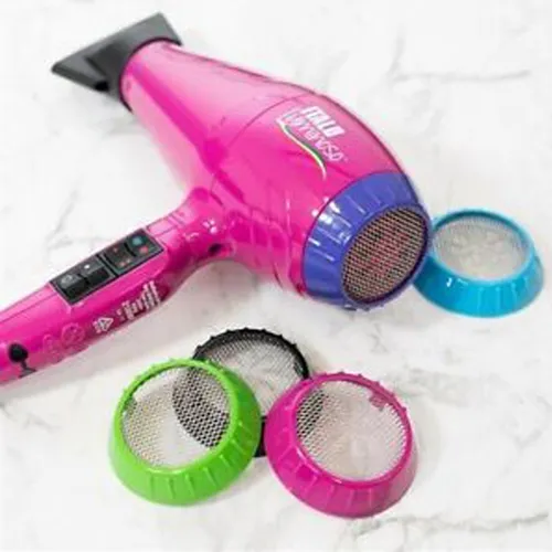 Secador Profesional Babyliss Italo Luminoso Rosado 2000w