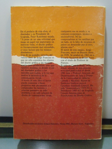 Adp Diseño Grafico Y Comunicacion Jorge Frascara / Infinito (Usado)