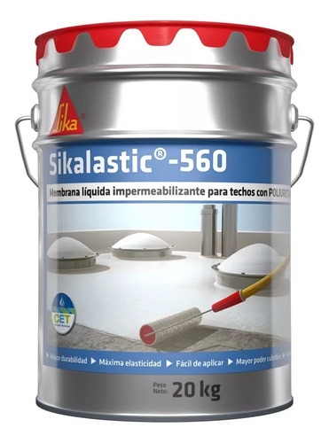 Sikalastic 560 Membrana Líquida Impermeabilizante X 20 Kg 