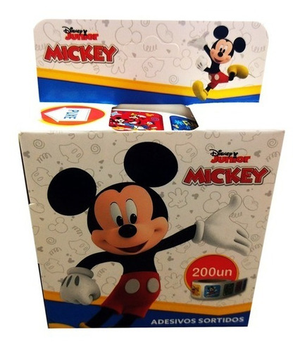 Adesivo Infantil Mickey Mouse Disney Vmp Cor Azul