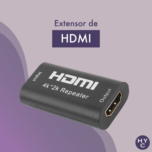 Imagen 2 de 10 de Extensor Alargue Hdmi Directo 40 Metros 4k 2k