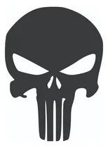 Comprar Calco Vinilo The Punisher Auto Camioneta Moto Casco Tuning
