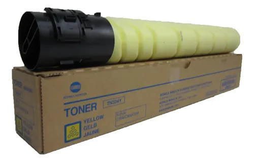 Toner Amarelo Konica Minolta Tn324 C258 C308 C368 Original. Amarelo ...