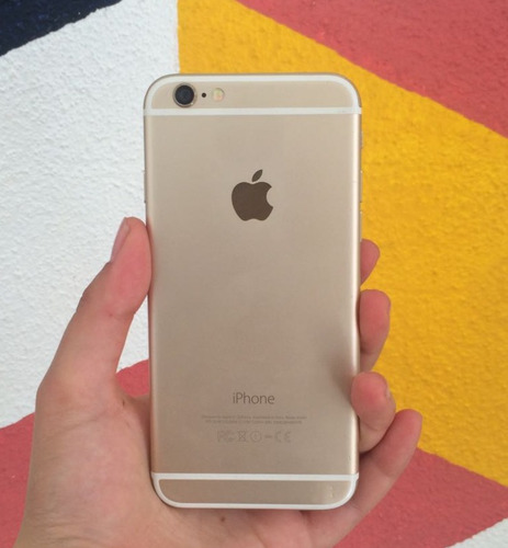 iPhone 6 Seminuevo 16 Gb Dorado (Usado)