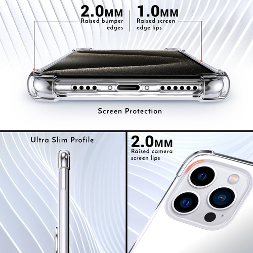 Funda Shields Up Diseñada Para El iPhone 15 Pro Max, Mini...