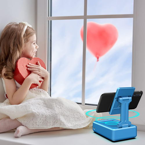 Jteman Soporte Para Teléfono Con Altavoz Bluetooth Inalámbri