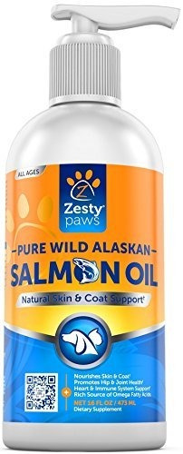 Aceite Puro De Salmón Salvaje De Alaska Para Perros Y Gatos