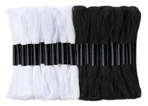 Comprar 24 Madejas De Hilos De Punto De Cruz, Hilo De Bordar De...