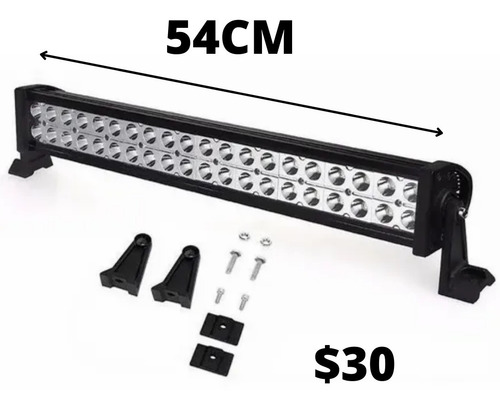 Imagen 2 de 4 de Barras Led De Carro 54 - 48 - 30 C Luz Blanca Led Exterior