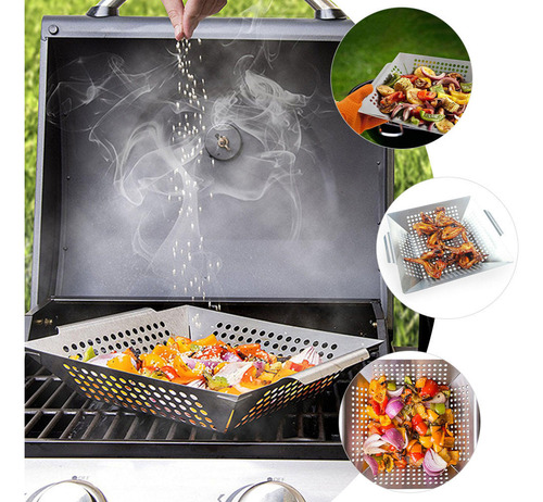 Sartén Para Barbacoa Multiusos, Resistente Al Calor, 1 Pieza