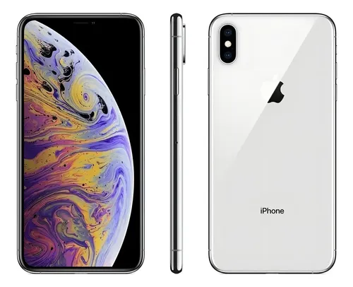 【A】iPhone XS Max/512GB/357304092720916 iPhone XS Max 512 GB prata - Excelente (Recondicionado