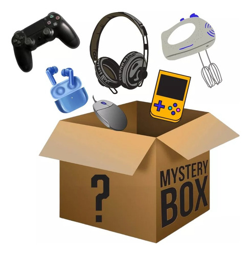 Caja Misteriosa Sorpresa Ideal Regalo Cumpleaños Pack X6u