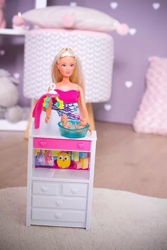 Boneca Steffi Love Grávida C/ Bebê Surpresa Estilo Barbie