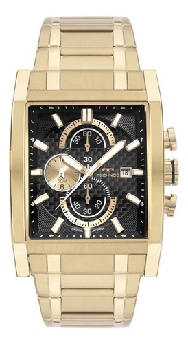 Relógio Technos Masculino Ts Carbon Dourado - Os1abi/1d